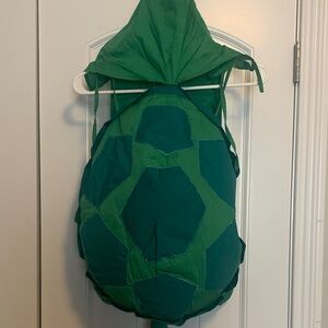 Green Turtle Shell Costume with Hood